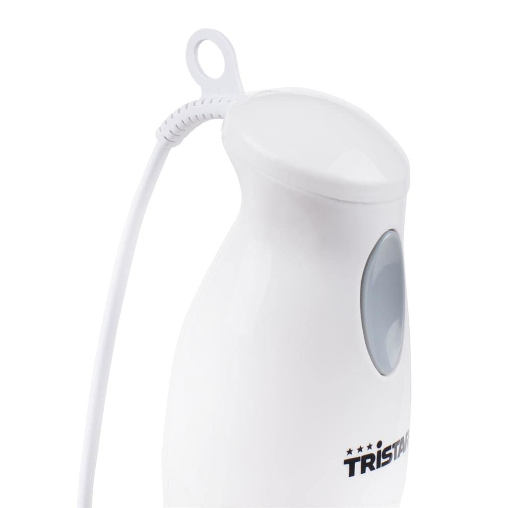 Tristar MX-4150 – Batidora de mano de 170 W, con practico gancho para colgar, fácil uso y agarre ergonómico, cuchilla de acero inoxidable y cuerpo de plástico