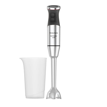 Taurus – Batidora de Mano 1500W | 20 velocidades + TURBO| Cuchillas Inox| Campana Antisalpicaduras| Ergonómica| Libre BPA| Apta Lavavajillas| Pica Hielo